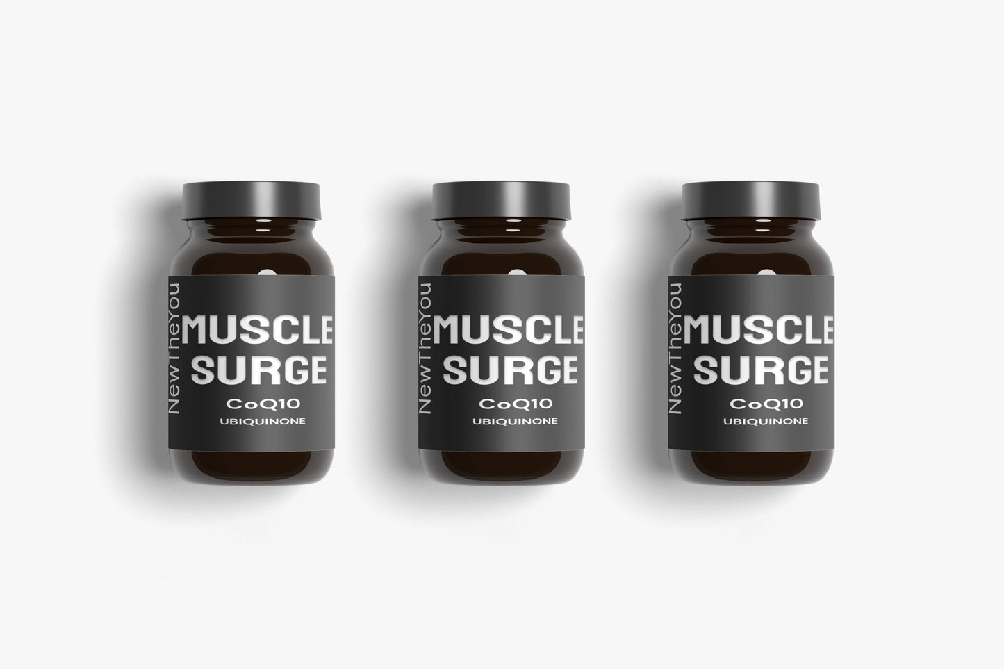 Muscle Surge CoQ10+ Hypromellose + Rice Flour